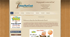 Desktop Screenshot of deepruneast.org