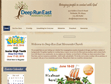 Tablet Screenshot of deepruneast.org